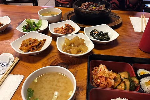 Enjoy a hearty Korean meal at Busan Korean restaurant in Majnu-ka-tilla.