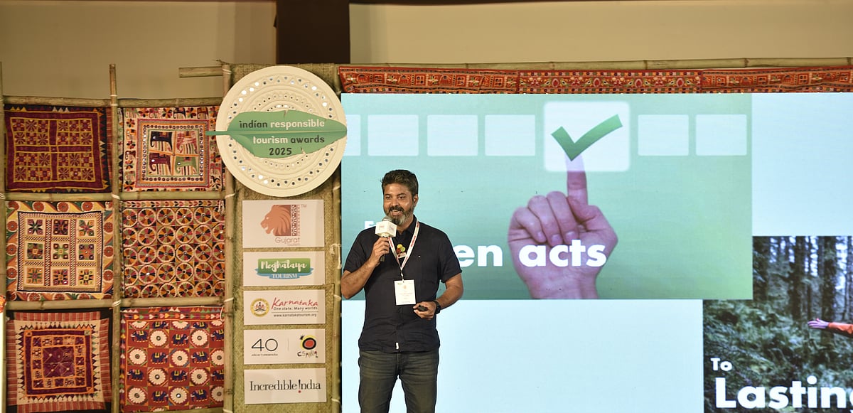 Image caption: Hari Krishnan, Managing Director, Content & Marcomm, Publicis Groupé India at IRTA