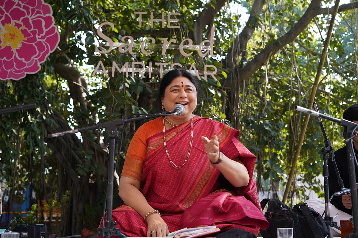 Acclaimed classical vocalist Kalapini Komkali performing at the festival