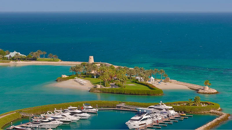 Enjoy an exhaustive list of amenities at the Ritz-Carlton Hotel in Bahrain