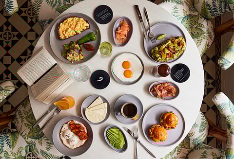 The all-day menu celebrates seasonal ingredients