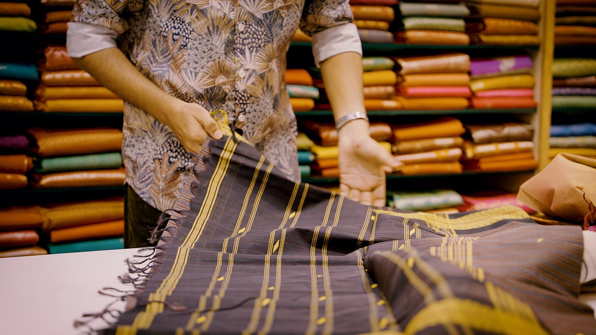 Kasaragod sarees are a visual delight