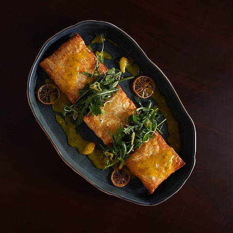 The menu features specialities from across Latin America