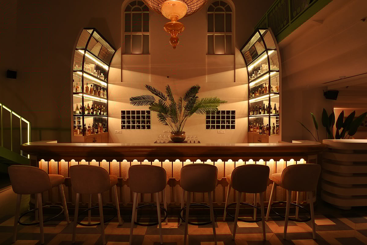 The interiors of Bobachee are understated yet elegant