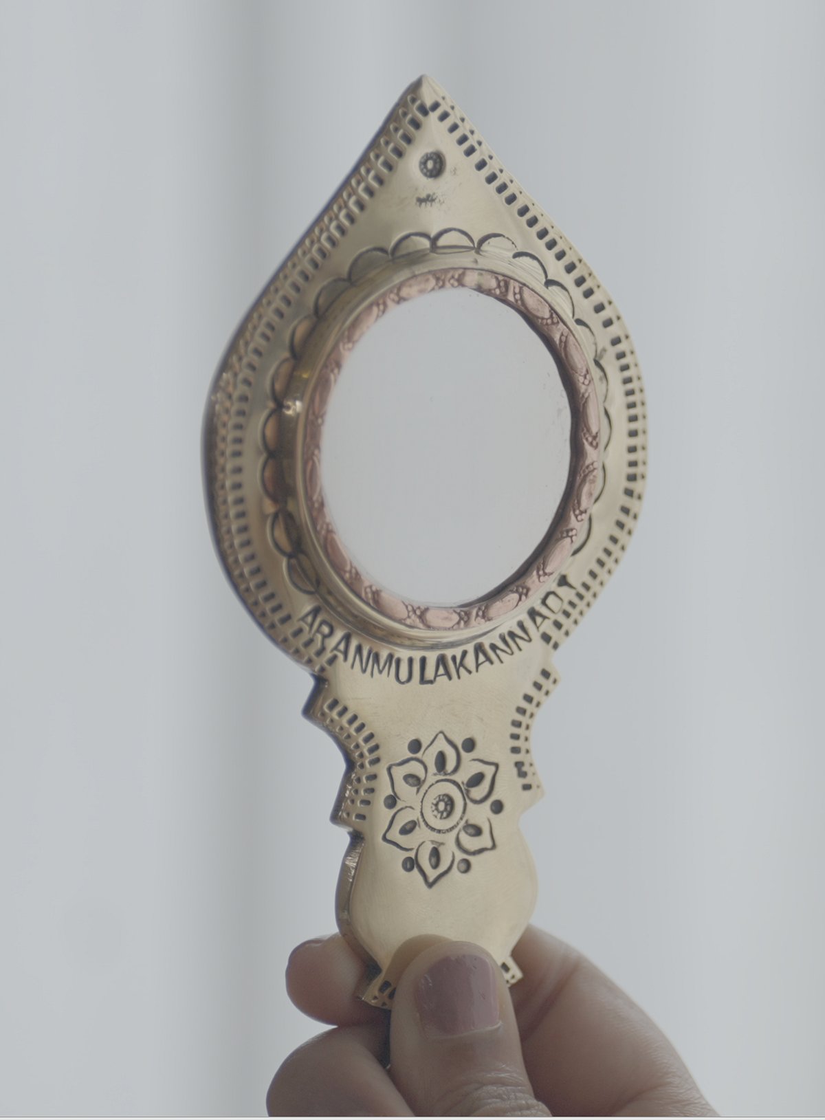 Aranmula Kannadi mirrors are handcrafted with a unique alloy composition