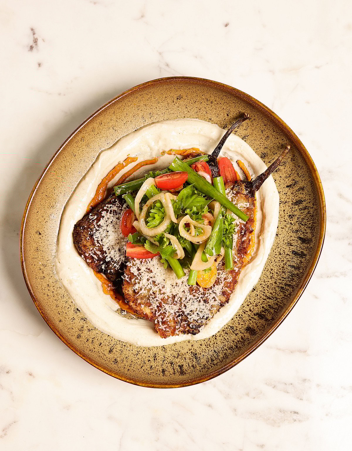 The menu redefines global street foods