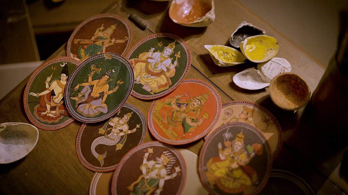 Boasting intricate designs, the Ganjifa craft tradition is a unique blend of strategic play and artistic heritage from Mysore