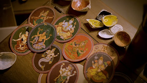 Boasting intricate designs, the Ganjifa craft tradition is a unique blend of strategic play and artistic heritage from Mysore