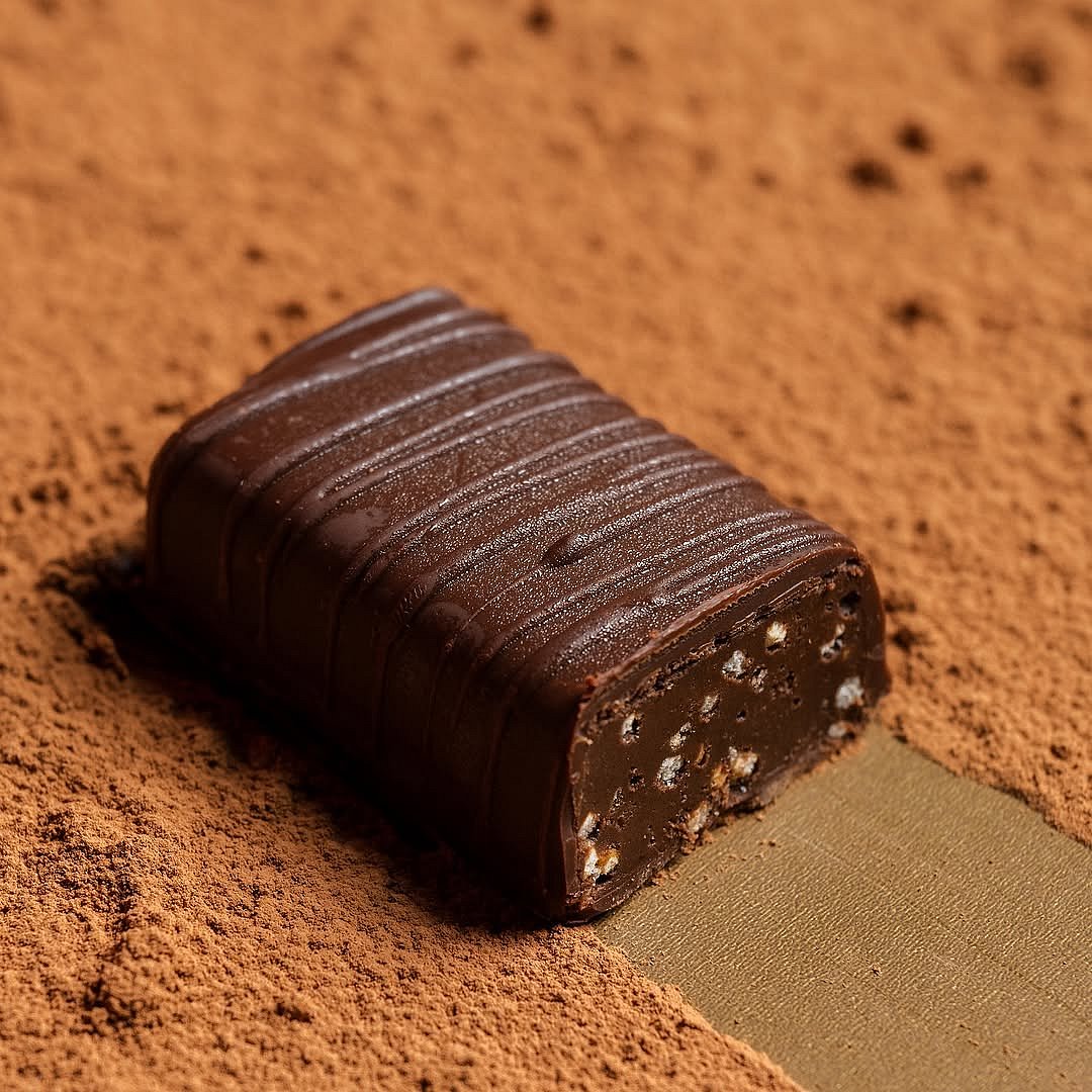 Raw Candy Cafés crunch truffle bar