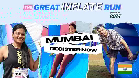 Mumbai will host the first-ever Great Inflate Run (TGIR)