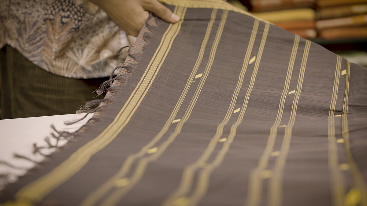 A view of Kasaragod Sarees