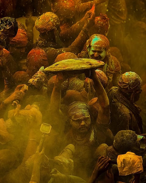 Closer look at Lathmar Holi
