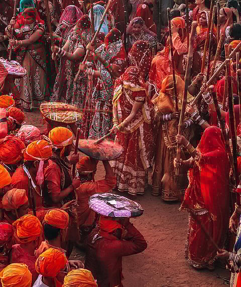 Lathmar Holi: A Glimpse