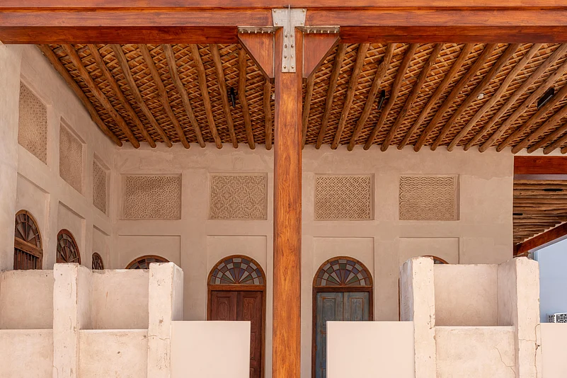 Restored Al-Jalahma House of Muharraqs Pearling Path