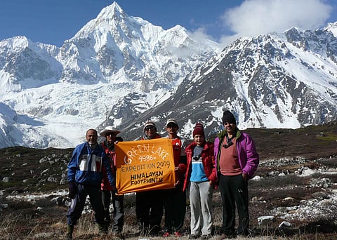 Trekking to the Green Lake