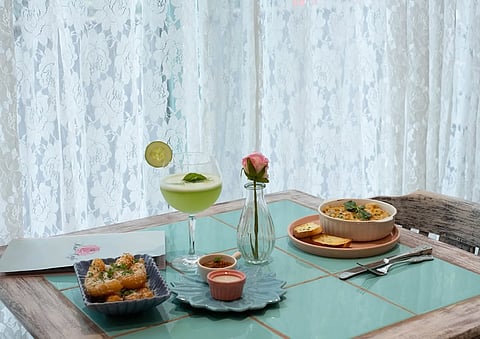 Rose Café serves an elaborate vegan fare