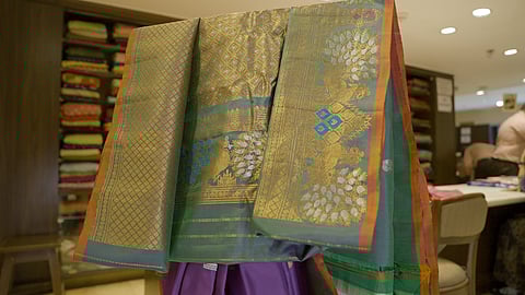 Gadwal Sarees are a vibrant tribute to the weaving heritage of Telangana