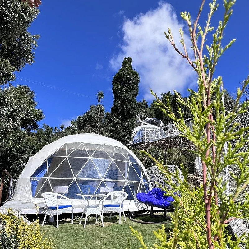 A view of Eco Glamp, Kanatal