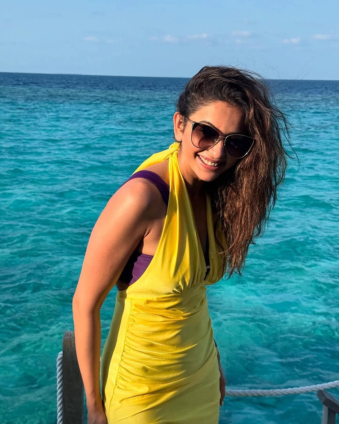 filmyglamour/instagram : Rakul Preet enjoys a vacation in the Maldives
