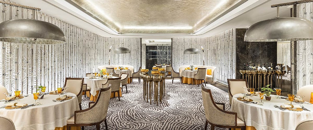 The Avartana restaurant at the ITC Grand Chola in Chennai