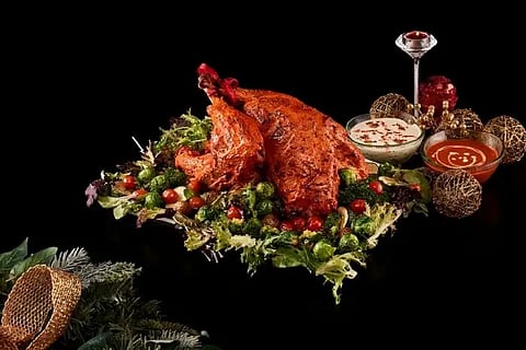 Experience Indian cuisine at the Michelin-starred restaurant The Songs of India in Singapore