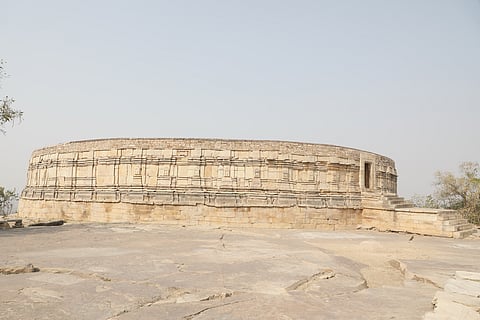 These temples have distinctive circular shrines devoted to 64 yoginis.