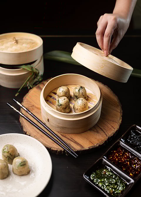 Enjoy a pan-Asian meal at Shanghigh in Gurugram.