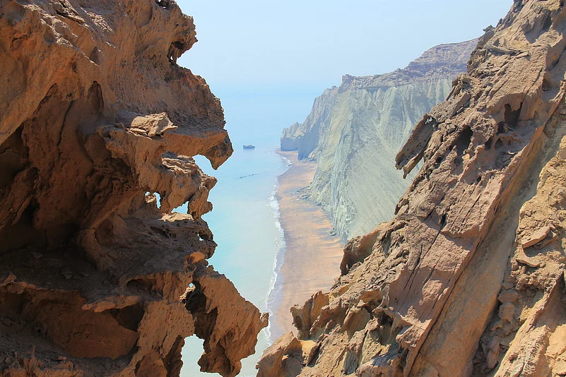 The Valley of Statues in Hormuz Island