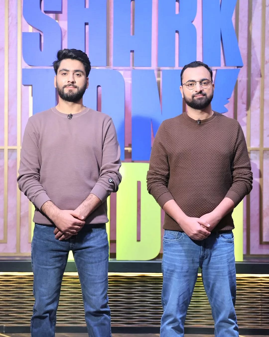 curveelectric/Instagram : From L-R: Zubair Ahmed Bhat & Sheikh Yameen during their appearance on Shark Tank Seasons 4