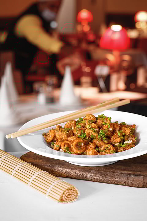 Vegetarian ingredients take centre stage in some of the star dishes at the restaurant