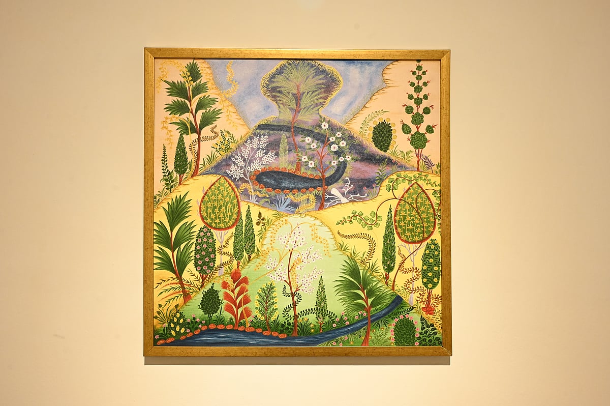 A striking work from the exhibition