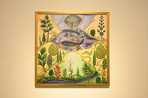 A striking work from the exhibition