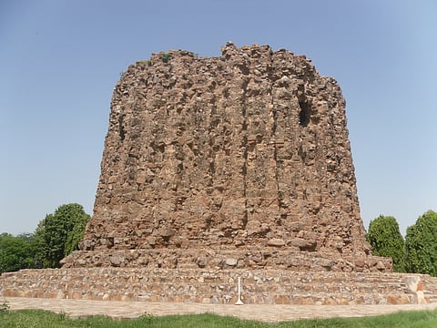 The foundations of Ala-i-Minar
