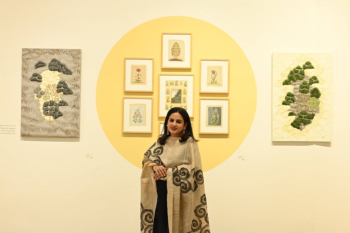 Raman : Princess Vaishnavi Kumari at the Ishq Chaman exhibition
