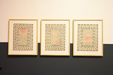 Miniatures at the 'Ishq Chaman' exhibition