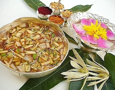 The South Place : Ugadi Pachadi is a traditional dish served in homes