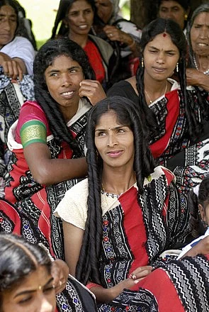 Toda women are responsible for creating the intricate pukhoor embroidery
