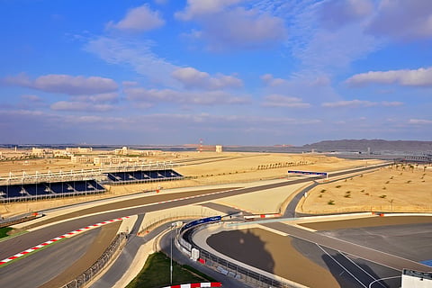 The Bahrain International Circuit took less than 18 months to build. 