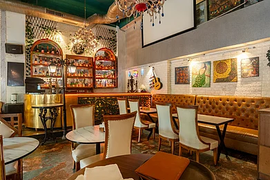Zomato : The Art House Cafe at Connaught Place is a great spot to immerse in art while enjoying a heart meal.