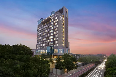 Novotel New Delhi Centre : The hotel pitches itself largely as a business hotel