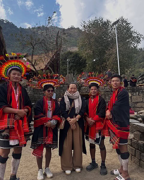 Kristi at Hornbill Festival