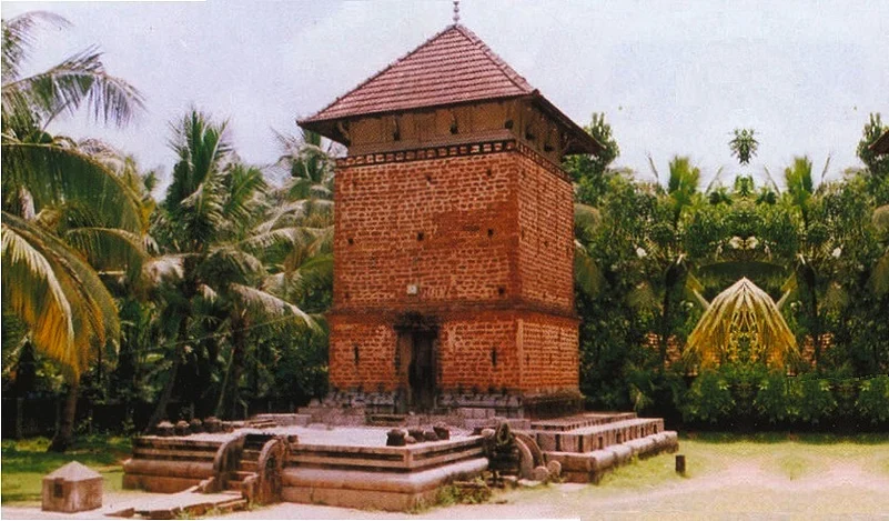 A view of Keezhthali Mahadeva Temple