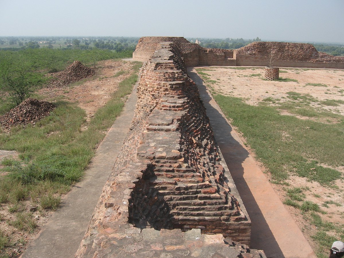 Arjun Kumar : Excavated site at Agroha