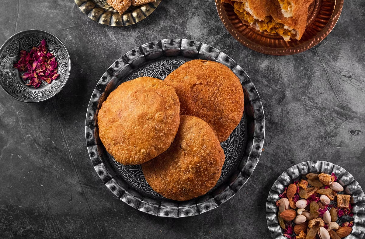 Zomato  : Jaipurs famous pyaz ki kachori are an absolute must-have on your visit to the Pink City. 