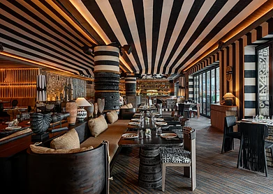 INKA, Mumbai : Experience bold and maximalist interiors at INKA in Mumbai.
