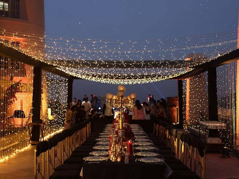 Celebrations at the Alila Fort Bishangarh - alilafortbishangarh/Instagram