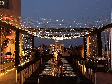 alilafortbishangarh/Instagram : Celebrations at the Alila Fort Bishangarh