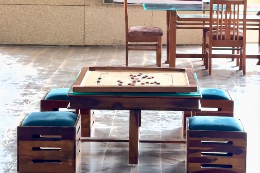 The Metrostay has a games area