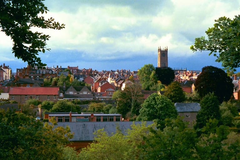 Ludlow in Shropshire is a market town with a castle and good restaurants - UGArdener/Flickr