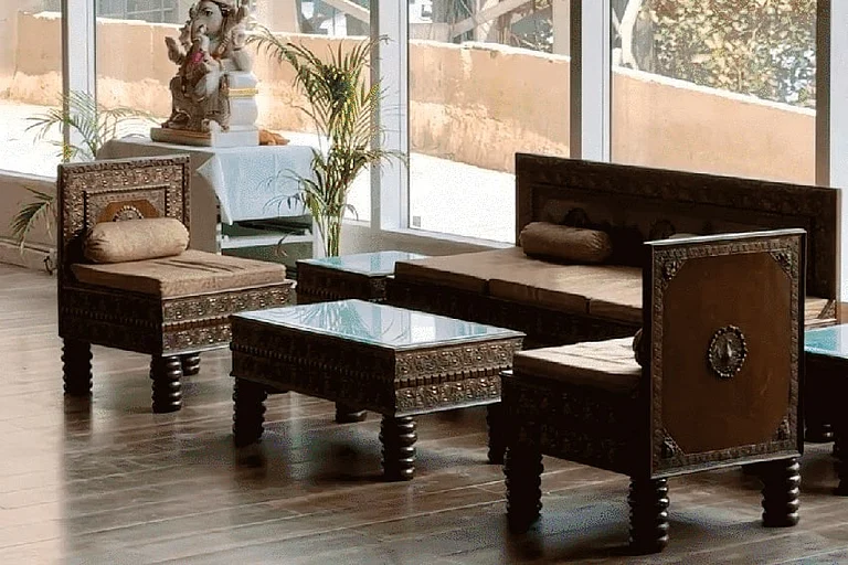 A living room at The Metrostay in Delhi - themetrostay.com/Website